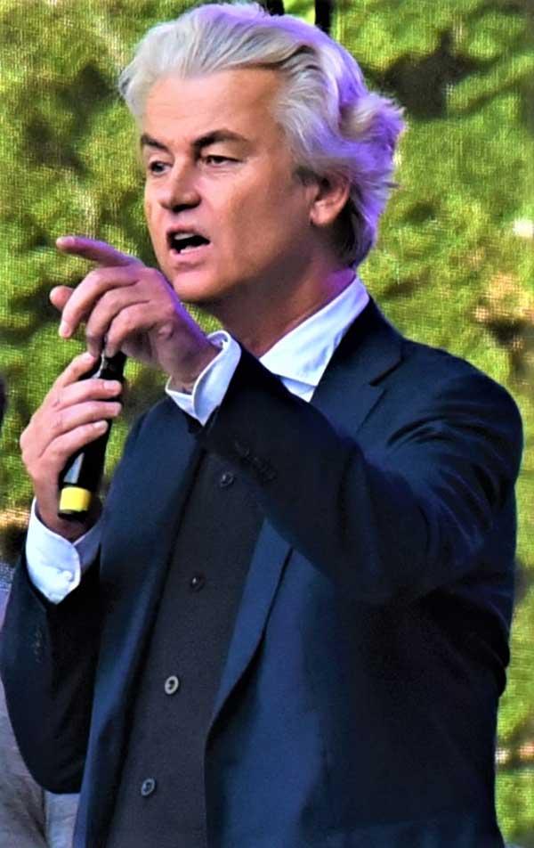 Dutch politician Geert Wilders