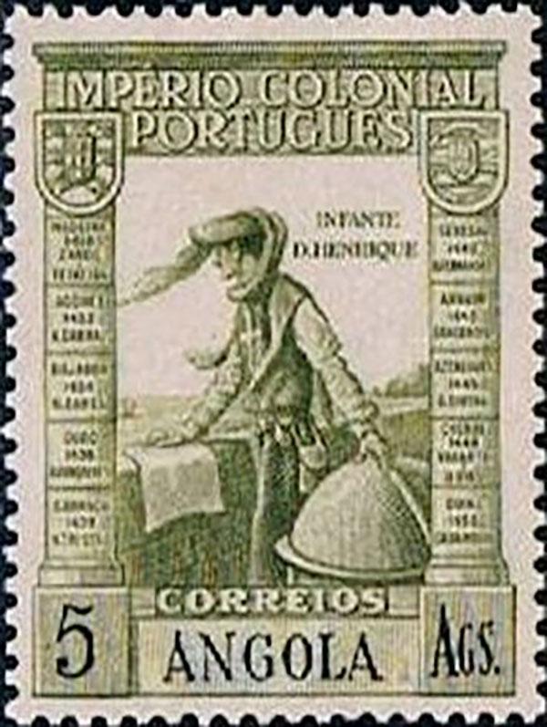 1938 Angolan Commemorative Stamp of Henry the Navigator