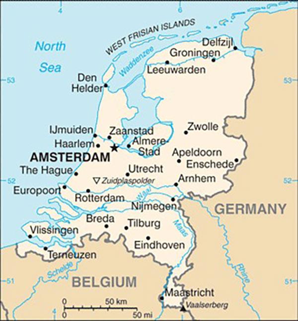 Netherlands, CIA World Factbook