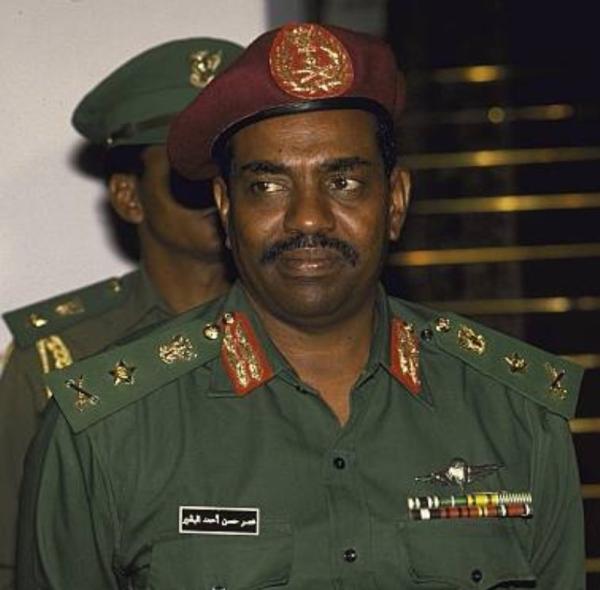 General Omar al-Bashir, in 1990