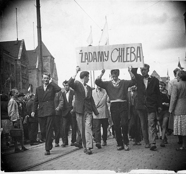 We demand bread! - Poznan 1956 protests