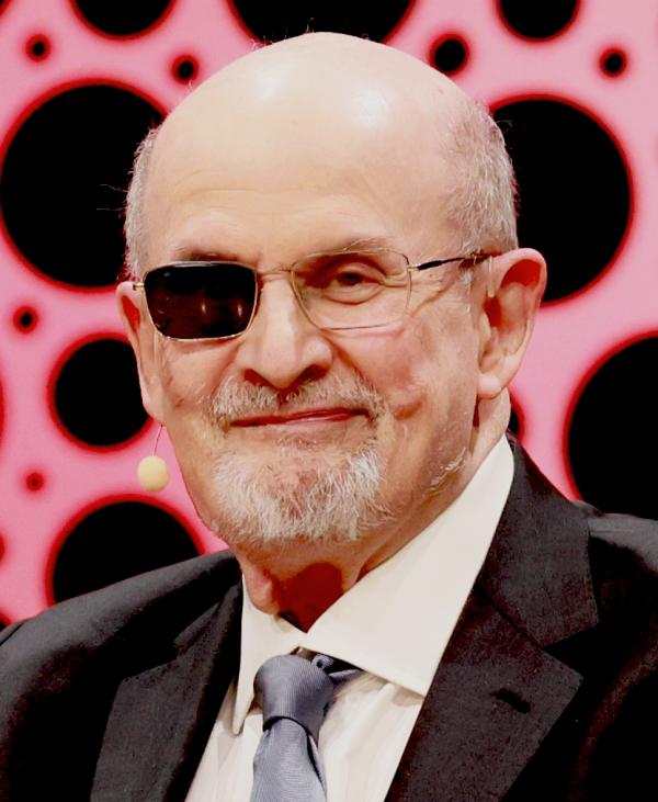 Salman Rushdie at Frankfurt Book Fair 2023